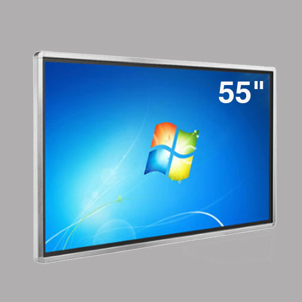 55寸壁掛觸摸一體機(jī)觸控查詢一體機(jī)