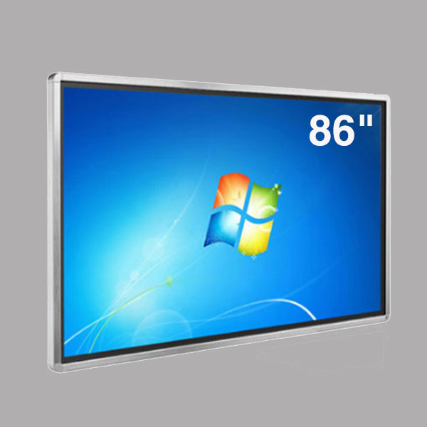 86寸壁掛觸摸一體機(jī)觸控查詢一體機(jī)
